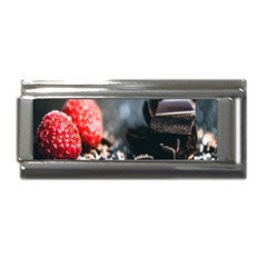 Chocolate Dark Superlink Italian Charm (9mm) by artworkshop
