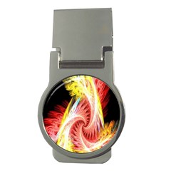 Fractalflowers Money Clips (round)  by Sparkle