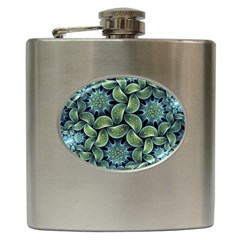 Digitalartflower Hip Flask (6 Oz) by Sparkle