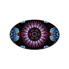 Digitalart Kaleidoscope Sticker (oval) by Sparkle