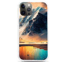 Abstract Color Colorful Mountain Ocean Sea Iphone 12 Pro Max Tpu Uv Print Case by Pakemis