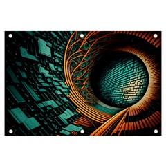 Big Data Abstract Abstract Background Backgrounds Banner And Sign 6  X 4  by Pakemis