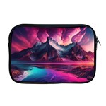 Ai Generated Mountain Ocean Lava Fire Sky Sea Apple MacBook Pro 17  Zipper Case Front