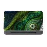 Abstract Pattern Design Art Fabric Decoration Memory Card Reader with CF Front