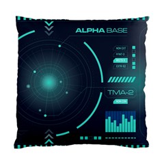 Sci Fi Computer Screen Standard Cushion Case (two Sides) by Uceng