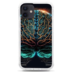 Brain Mind Technology Circuit Board Layout Patterns Iphone 12 Mini Tpu Uv Print Case	 by Uceng