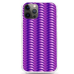 Purple Textile Vibrant Decor 3d Iphone 12 Pro Max Tpu Uv Print Case by Ravend