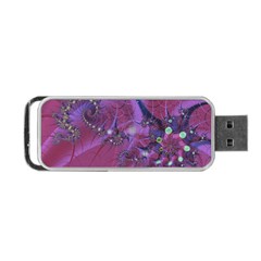 Fractal Math Abstract Abstract Art Digital Arts Portable Usb Flash (one Side) by Ravend