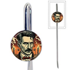 Ai Generated Nikola Tesla Tesla Nikolas Electricity Book Mark by danenraven