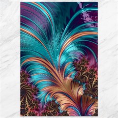 Feather Fractal Artistic Design Conceptual Canvas 12  X 18  by Ravend