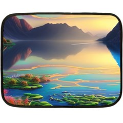 Exquisite Sunset Fleece Blanket (mini) by GardenOfOphir