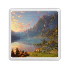 Marvelous Sunset Memory Card Reader (square) by GardenOfOphir