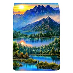 Stunning Sunset By The Lake Removable Flap Cover (s) by GardenOfOphir