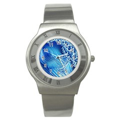 Wave Beach Iii Stainless Steel Watch by GardenOfOphir