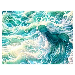 The Endless Sea Premium Plush Fleece Blanket (extra Small) by GardenOfOphir