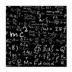E=mc2 Text Science Albert Einstein Formula Mathematics Physics Tile Coaster by Jancukart
