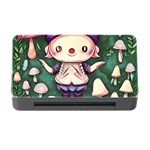 Toadstool Mushrooms Memory Card Reader with CF Front