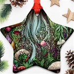 Craft Mushroom Ornament (Star) Front