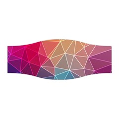Multicolored Geometric Origami Idea Pattern Stretchable Headband by Jancukart