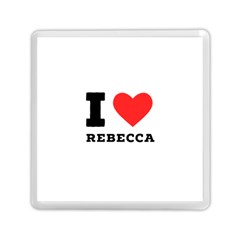I Love Rebecca Memory Card Reader (square) by ilovewhateva