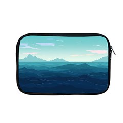 Ai Generated Ocean Waves Sea Water Nautical Apple Macbook Pro 13  Zipper Case by Pakemis