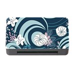 Flowers Pattern Floral Ocean Abstract Digital Art Memory Card Reader with CF Front