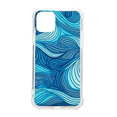 Ocean Waves Sea Abstract Pattern Water Blue Iphone 11 Pro 5 8 Inch Tpu Uv Print Case by Pakemis