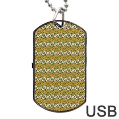 Pattern Dog Tag Usb Flash (one Side) by Sparkle
