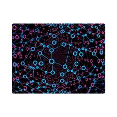Artificial Intelligence Network One Side Premium Plush Fleece Blanket (mini) by Semog4