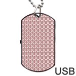 Pattern 224 Dog Tag USB Flash (One Side) Front