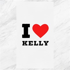 I Love Kelly  Canvas 40  X 72  by ilovewhateva