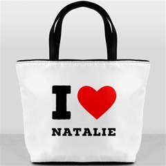 I Love Natalie Bucket Bag by ilovewhateva