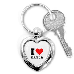 I Love Kayla Key Chain (heart) by ilovewhateva