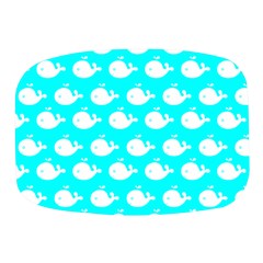 Cute Whale Illustration Pattern Mini Square Pill Box by GardenOfOphir