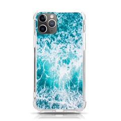 Tropical Blue Ocean Wave Iphone 11 Pro 5 8 Inch Tpu Uv Print Case by Jack14