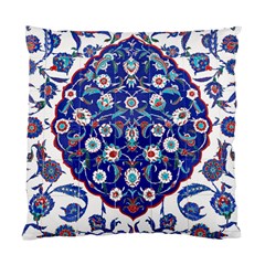 Art Pattern Design Blue Old Style Standard Cushion Case (two Sides) by Jancukart