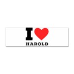 I love harold Sticker (Bumper) Front