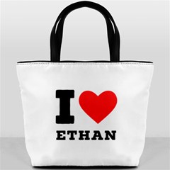 I Love Ethan Bucket Bag by ilovewhateva