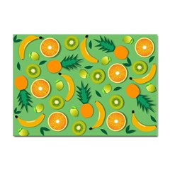 Fruit Tropical Pattern Design Art Sticker A4 (10 Pack) by danenraven