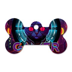 Gamer Life Dog Tag Bone (two Sides) by minxprints