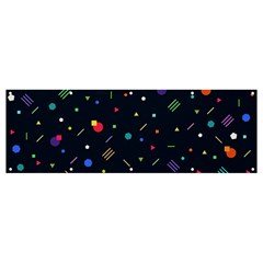 Abstract Minimalism Digital Art Abstract Banner And Sign 12  X 4  by Semog4