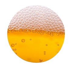 Beer Texture Liquid Bubbles Mini Round Pill Box (pack Of 3) by Semog4