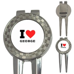 I Love George 3-in-1 Golf Divots by ilovewhateva