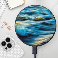 Waves Abstract Waves Abstract Wireless Fast Charger(black) by Semog4