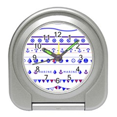 Marine Nautical Clip Art Travel Alarm Clock by Salman4z