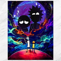 Rick And Morty In Outer Space Canvas 12  X 16  by Salman4z