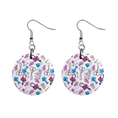 Medicine Mini Button Earrings by SychEva
