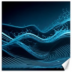 Technology Computer Background (1) Canvas 12  X 12  by Simbadda