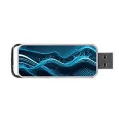 Technology Computer Background (1) Portable Usb Flash (one Side) by Simbadda