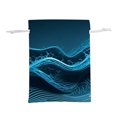 Technology Computer Background (1) Lightweight Drawstring Pouch (m) by Simbadda
